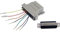 StarTech.com Adaptador Conversor Modular Serie DB25 a RJ45 Macho a Hembra