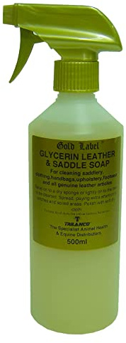 Gold Label Unisex's GLD0287 Glycerin Leather and Saddle Soap Liquid, Clear, 500 ml