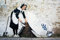 empireposter Banksy - Graffitti - Cleaning Maid Poster - Grösse 91,5x61 cm