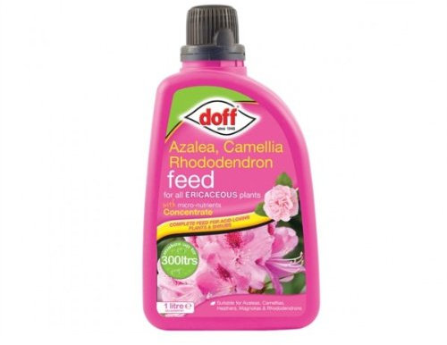 Doff Ericaceous Azalea Camellia Rhododendron Feed - l Litre - Makes 300 Litres - Food