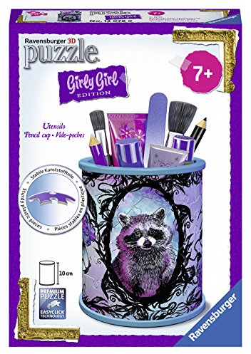 Ravensburger 3D-Puzzle 12078 - Girly Girl Edition Utensilo - Animal Trend, 54-teilig