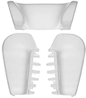 Britax Römer Original Ersatzteil | Dämpfungseinleger Set Kopf und Rückenteil für KID, weiß, 2 Stück (1er Pack)