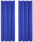 Bestlivings Dekoschal 2er Pack mit Universalband, 140x145 cm in blau