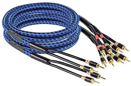 Goldkabel Highline Series Speaker MKIII Bi-Wire 1 Paar Lautsprecherkabel (Länge: 2,00 m)