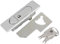 Aexit Elektrische Schranktür Push Button Design Metall Flugzeug Schloss Silber Ton w Keys (7cffcad8384157979c349042c413c52d)