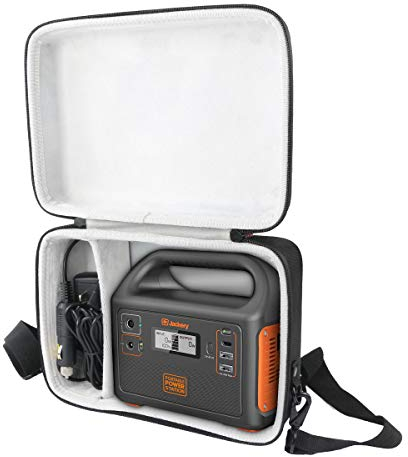 Khanka Hartschalen-Reisekoffer, Ersatz für Jackery Portable Power Station Explorer 160 Solargenerator, Lithium-Batterie, Backup-Netzteil, Orange, Travel