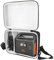 Khanka Hartschalen-Reisekoffer, Ersatz für Jackery Portable Power Station Explorer 160 Solargenerator, Lithium-Batterie, Backup-Netzteil, Orange, Travel
