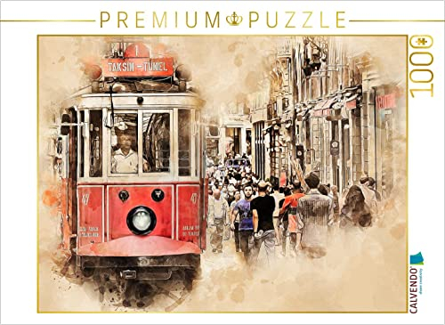 CALVENDO Puzzle Istanbul, Türkei 1000 Teile Puzzle quer | 1000 Teile Lege-Größe 64 x 48 cm Foto-Puzzle für glückliche Stunden