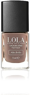 Lola Make Up by Perse Nail Polish Quick Dry Instant Gloss Ultra Long Lasting High Shine Finish Nail Paint for Women, Vegan and Cruelty-Free Cosmetic, Pebbles (012), 11ml