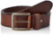 Wrangler Mens Structured Belt, Brown, 105