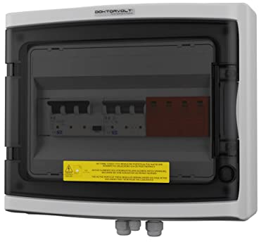 Doktorvolt Stromverteiler Für Solarmodule Photovoltaik Anschlusskasten AC B16A 12 Module Überspannungsschutz