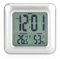 MAGT Digitale Absaugung wasserdichte Wanduhr Digitale Temperatur Luftfeuchtigkeitsuhr Vakuumthermometer Hygrometer Badezimmer Wanduhr für Badezimmerdusche