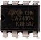 BOJACK UA741 Amplificatore operazionale ad alto guadagno per uso generico UA741CN Amplificatore operazionale singolo DIP-8 (confezione da 20 pezzi)