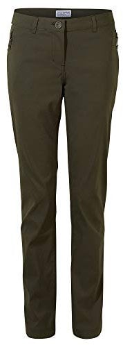 Craghoppers Womens Kiwi Pro Trousers 12, Long Leg Mid Khaki