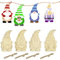 Weihnachtsbaum Deko Holz, Holz zum Basteln, 20 STK Holz Deko Zum Aufhängen + 20 Hanfseil, DIY Basteln Holzanhänger, Handwerkliche Verzierungen Für Weihnachten, Weihnachtsbaum Deko Holz