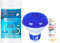 GlobaClean Pool Starter Set 3 in 1 - Pool Wasserpflege Set - Multitabs Chlor 5 in 1 (20 g), Chlordosierer, Teststreifen - perfektes Zubehör