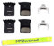 2er Set Shimano Scheibenbremsbelag L05A Resin mit Kühlrippen Nachfolger L03A mit MSZweirad Bleedblock