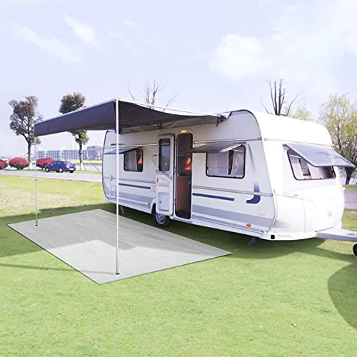 XIAOGUANG Zeltteppich, Vorzeltteppich, Camping Plane, Teppich Für Camping Vorzelt, Bodenplane Zeltunterlage, Camping Teppich Outdoor, 200x1000 cm Weiß