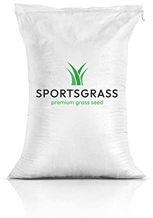 Lawns Direct™ SportsGrass™ 20kg Professional and Durable, Hardwearing Grass Seed Mix for Sports Pitches Including Football, Rugby and Tennis, Covering 800m2 by Lawns Direct