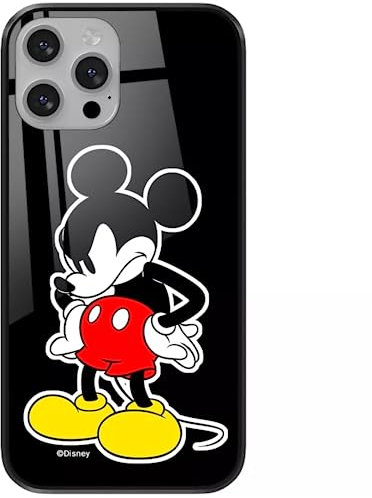 ERT GROUP Coque de téléphone Portable pour Apple Iphone 13 Pro Max Original et sous Licence Officielle Disney Motif Mickey 011 en Verre trempé, Coque de Protection