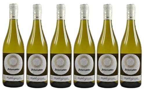 6 Fl.Steinfelsen Weissburgunder BS tr. 2022 im Sparpaket (6x0,75l) von der Weinvogtei Bickensohl, trockener Weisswein vom Kaiserstuhl