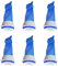 Siphon de sol en silicone 6 pièces Siphon Douche Siphon de sol Clapet anti-retour Protégez votre ménage des odeurs indésirables. Douche Siphon de sol