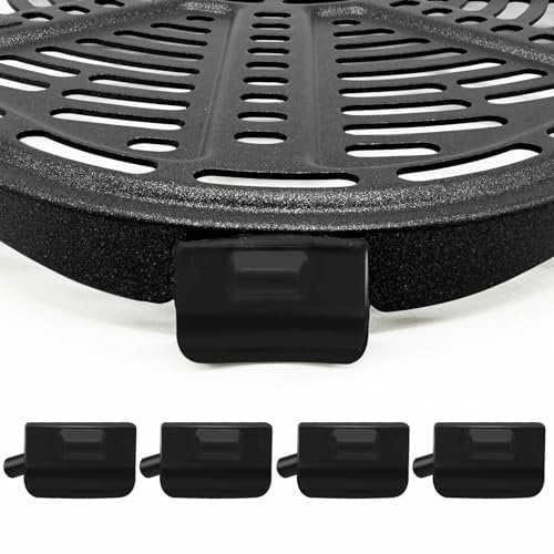 GWBSXM Air Fryer Replacement Parts for Cosori 6.5 QT Air Fryer, 4 PCS Heat Resistant Food Grade Anti-Scratch Air Fryer Rubber Bumper Silicone Feet Air Fryer Rubber Feet Tabs Tips Accessories Covers