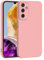 WBWONE Coque pour Samsung Galaxy A14 4G / 5G, fine et flexible en TPU souple avec appareil photo tout compris - Rose