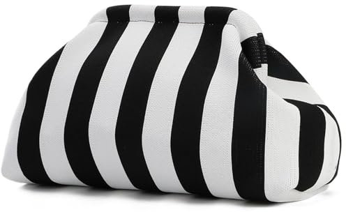 Damen Clutch Handtasche Geldbörse - Gewebte Brieftasche Sommer Strandtasche