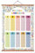 EASTJOY 1x1 Poster, das Kleine Einmaleins, Mathematik Lernposter, Kinderzimmer Deko, Einmaleins Trainer, Geschenk Kinder, Mit Teak Holz Posterleiste DIN A2 (60x40cm)