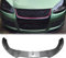 Frontstoßstangen-Spoilerlippen-Set für VW Golf 5 GTI mit Lippe, Karosserie-Set, glänzende schwarze Karbonfaser-Optik