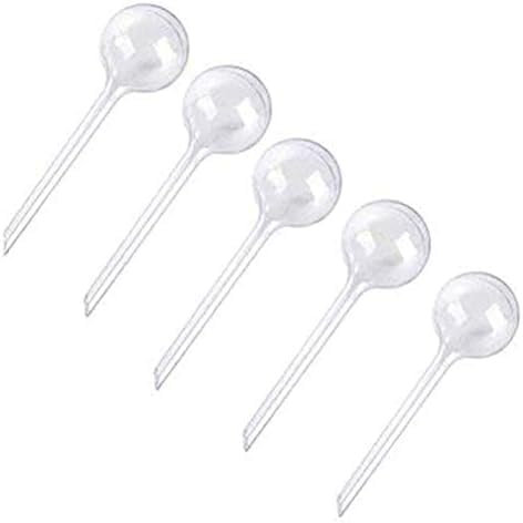 TypoGrove 4 globi per irrigazione automatica, trasparenti, per piante d'appartamento, vasi, fiori, irrigazione, accessori per piante