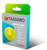 sparefixd for Bosch TASSIMO Coffee Drinks Yellow T Disc Cleaner Service Disc