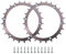 LAVAS Traction améliorée for tondeuse robotisée, roues auxiliaires, pointes robotisées for tondeuse robotisée Bosch Indego XS 300 400 350 M700