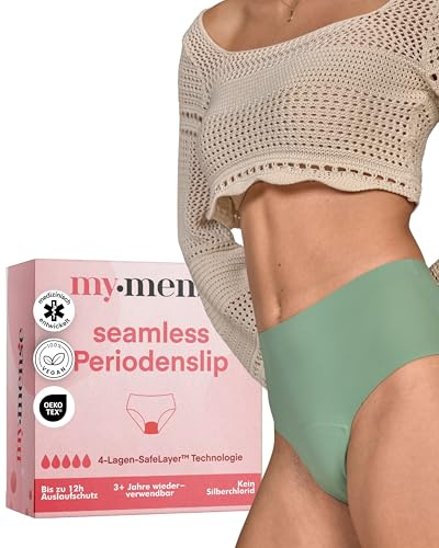 mymense Oleander - Seamless Periodenslip mit hoher Saugkraft in verschiedenen Größen und Farben