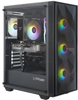 ZOTAC MEK Gaming PC Desktop, GeForce RTX 5050 8GB GDDR6, AMD Ryzen 5 5500