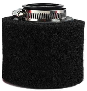 filtro dell'aria per motocicletta 35mm 38mm 42mm 45mm 48mm 50mm collo dritto e piegato schiuma filtro aria spugna detergente ciclomotore scooter Dirt Pit Bike ciclo