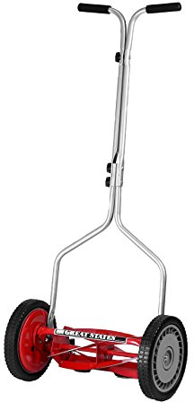 Great States 304-14 - Cortacésped con Carrete de Empuje (35,6 cm)
