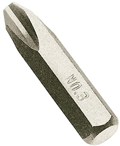 Draper 30938 No. 3 Cross Slot Impact Screwdriver Bit