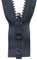 YKK Chiusura lampo reversibile, n. 560 blu scuro, lunghezza 66 cm