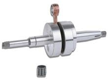 Kurbelwelle Malossi MHR für Peugeot liegend, 12mm Kolbenbolzen | HPC Vollwangenwelle, OEM 5312781 kompatibel mit Peugeot Speedfight 3 50 AC/LC, Vivacity 50, Speedfight 4 50 AC