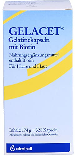 GELACET Gelatinekapseln mit Biotin 320 St