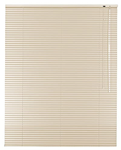 Easy-Shadow Standard Alu-Jalousie Jalousette zum Klemmen ohne Bohren 70 x 200 cm Creme - 70x200 cm - inkl. Klemmhalter