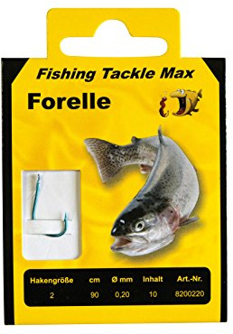 FTM Forelle Haken Gr.4/0,20mm Länge: 90cm Farbe: Blau Forelle Haken