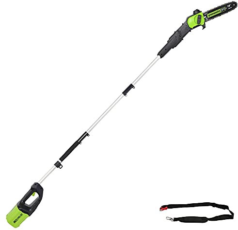 Greenworks Pro PS80L00 Bürstenlose Akku-Polesäge, 80 V, 25,4 cm, nur Werkzeug