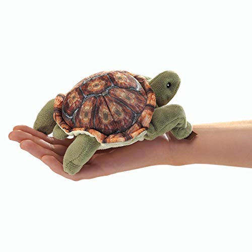 Folkmanis Fingerpuppe Puppet Mini Landschildkröte 2778