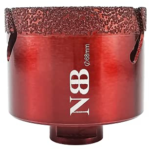 NBB forets diamant brasé sous vide avec M14, pour le forage à sec ou humide de manière professionnelle sur porcelaine dure, céramique, carrelage, granit, marbre, pour meuleuse d'angle(1,68mm)