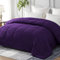 Yebeda Piumino per 4 Stagioni, 135 x 200 cm, Trapunta in Microfibra, Piumone per Letto Singolo, Traspirante e Super Morbido per Tutte le Stagioni, Viola