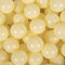 KiddyMoon 50 Balles/7Cm Balles Colorées Plastique pour Piscine Enfant Bébé Fabriqué en EU, Jaune Pastel