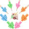 BOZILY 8 Pcs Writing Aid Grip Pen Grips Pencil Holder Grip Handwriting Grip Soft Silicone Corrector Writing Tool for Kids Students Toddlers Preschoolers(4 Colors)